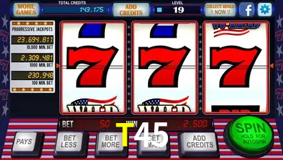 T45 Cassino - 80+ Mesas ao Vivo